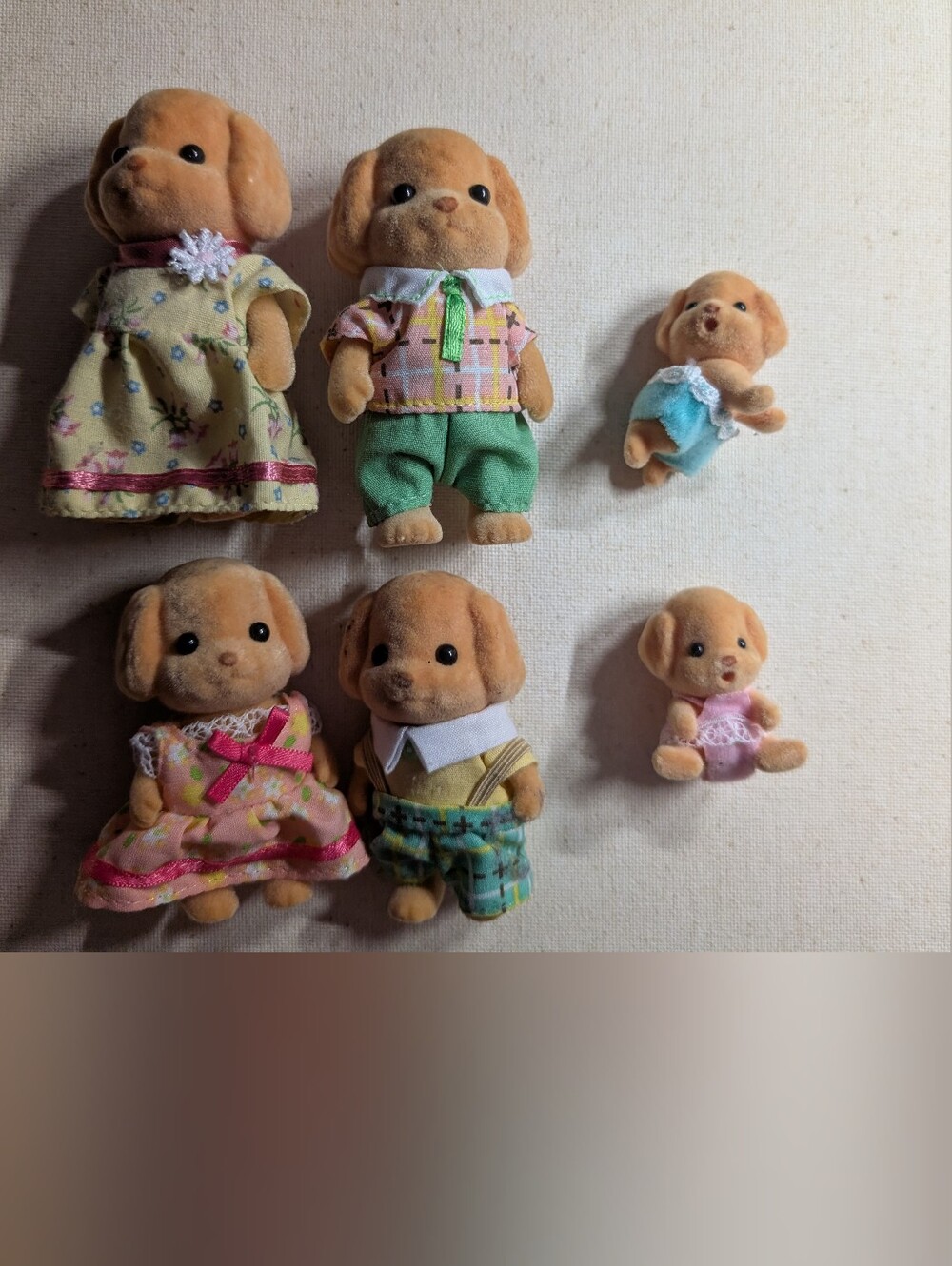 Calico Critters Dog Family Lot